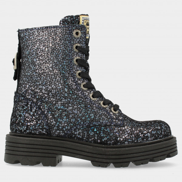 Multicolour metallic boots | 12514